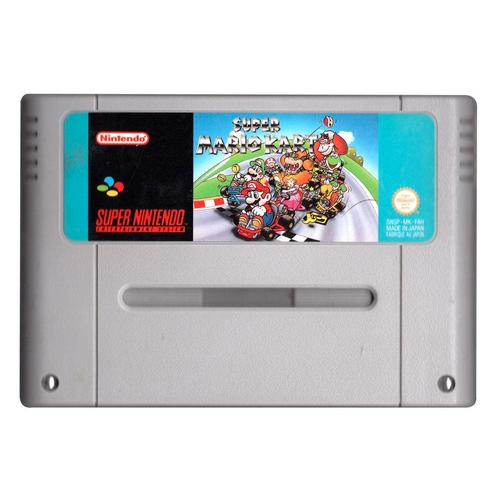SNES Super Mario Kart (Losse Cassette), Spelcomputers en Games, Games | Nintendo Super NES, Zo goed als nieuw, Verzenden