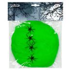 Spinrag 60gr lichtgroen met spinnen, Ophalen of Verzenden, Nieuw