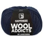 WoolAddicts Happiness - 35 marineblauw - Katoen Garen, Ophalen of Verzenden, Nieuw