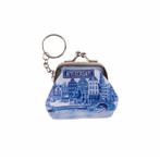 Sleutelhanger portemonnee klein Amsterdam delftsblauw, Ophalen of Verzenden, Nieuw