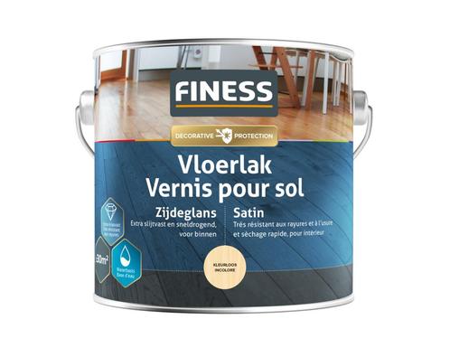 Finess Finess vloerlak zijdeglans 2,5 liter, kleurloos, Doe-het-zelf en Verbouw, Verf, Beits en Lak, Nieuw, Verzenden