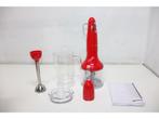 SMEG HBF03RDEU - Staafmixer - Rood - 700W - Met accessoires, Huis en Inrichting, Verzenden, Zo goed als nieuw