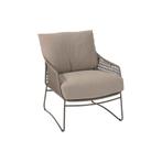 4 Seasons Moretti loungestoel - bruin, Tuin en Terras, Tuinsets en Loungesets, Verzenden, Nieuw