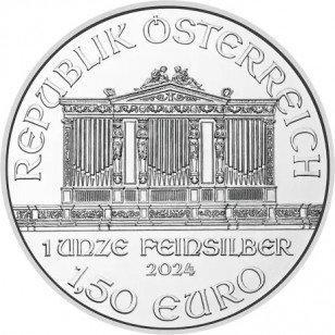 Oostenrijk. 100 x 1 oz 2024 1 oz €1.5 EUR Austrian Silver, Postzegels en Munten, Edelmetalen en Baren