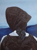 Alessio Onnis - Ritratto della signora M., Antiek en Kunst, Kunst | Schilderijen | Modern