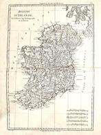Ierland, Kaart - Noord-Ierland, Verenigd Koninkrijk, Dublin;, Boeken, Atlassen en Landkaarten, Nieuw