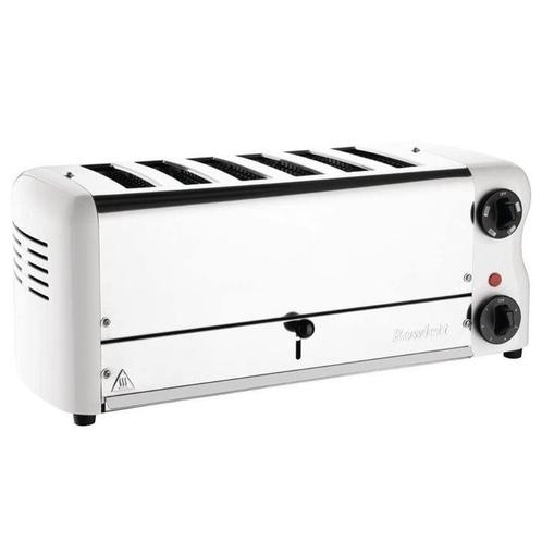 Broodrooster/Tosti-Apparaat | ESPRIT | RVS/Wit | 6 Sleuven |, Zakelijke goederen, Horeca | Keukenapparatuur, Nieuw in verpakking