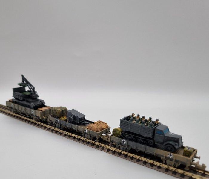Arnold, Roco N - Model treinwagon (3) - Wehrmacht -, Hobby en Vrije tijd, Modeltreinen | N-Spoor