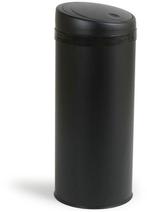 2dekans | Umuzi schoonmaak Prullenbak 50L - Rond - Mat zwart, Huis en Inrichting, Woonaccessoires | Prullenbakken, Ophalen of Verzenden