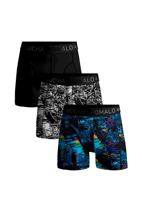 -33% Muchachomalo  Muchachomalo 3-pack boxer shorts u-barbwi, Kleding | Heren, Ondergoed, Zwart, Verzenden