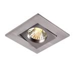 Aluminium inbouwspot chroom, Safiyah, Ophalen of Verzenden, Nieuw, Basis