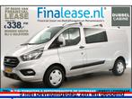 Ford Transit Custom 2.0 TDCI L2H1 DC Airco Cruise Cam €338pm, Nieuw, Ford, Zilver of Grijs, Lease