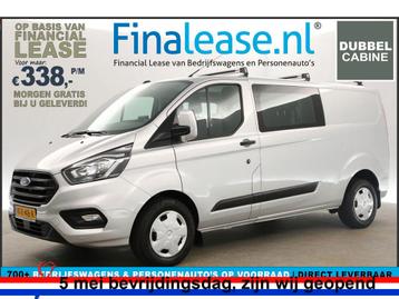 Ford Transit Custom 2.0 TDCI L2H1 DC Airco Cruise Cam €338pm beschikbaar voor biedingen