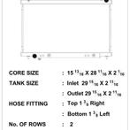 CSF 03-07 Infiniti G35 Radiator - 3327, Ophalen of Verzenden, Nieuw