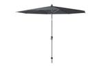 Platinum Riva parasol 3 m. antraciet, Nieuw, Stokparasol, Verzenden, Kantelbaar