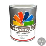 PU Hoogglans 1 liter, Doe-het-zelf en Verbouw, Verf, Beits en Lak, Ophalen of Verzenden, Nieuw