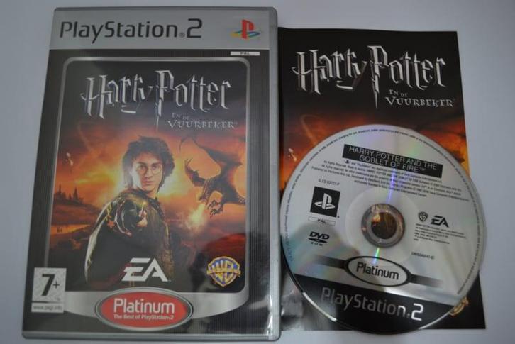 Harry Potter en de Vuurbeker - Platinum (PS2 PAL), Spelcomputers en Games, Games | Sony PlayStation 2, Zo goed als nieuw, Verzenden