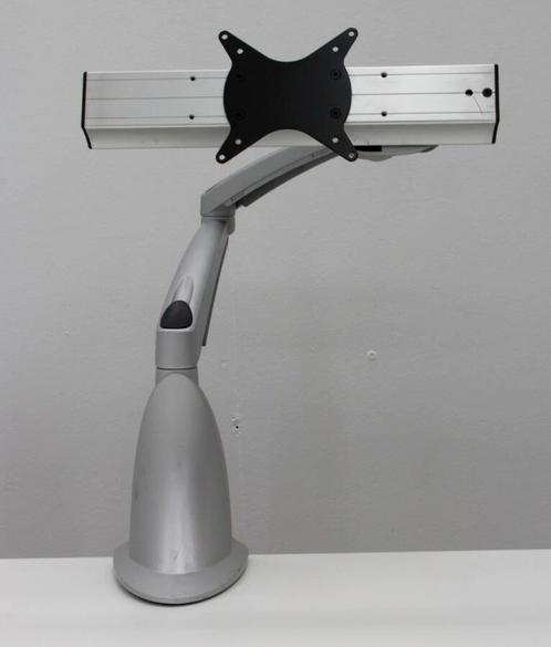 Monitorarm enkel - hoogte 43cm - breedte verstelbaar -, Computers en Software, Monitoren, Gebruikt, Ophalen of Verzenden