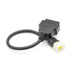 Delphi 6-pins naar 16-pins OBD2 Verloopkabel – Motorfiets, Verzenden, Nieuw