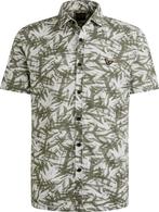 PME Legend Short Sleeve Overhemd Print Groen maat M Heren, Verzenden, Nieuw, PME Legend