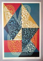 Shepard Fairey (OBEY) - Peace Fingers Signed Lithograph.
