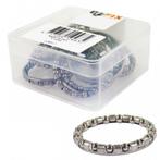 Amigo Kogelring balhoofdset - 12 stuks - staal - chroom -..., Fietsen en Brommers, Fietsonderdelen, Ophalen of Verzenden, Nieuw