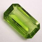 Zonder Minimumprijs Olivijn - 4.60 ct - Antwerp Laboratory, Sieraden, Tassen en Uiterlijk, Edelstenen, Nieuw