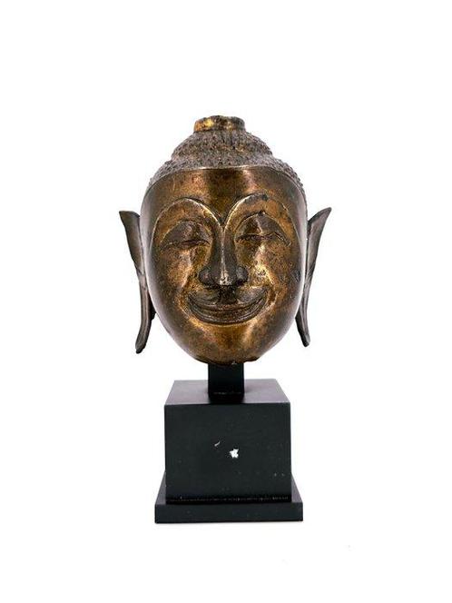 Bouddha head - 18th c. - Ayutthaya - sculptuur - Thailand, Antiek en Kunst, Kunst | Niet-Westerse kunst