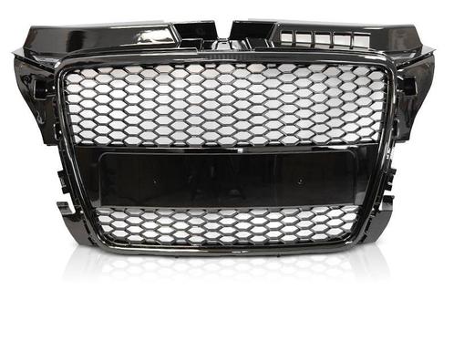 Grill | Audi | A3 2008-2012 3d hat. / A3 Cabriolet 2008-2013, Auto-onderdelen, Carrosserie en Plaatwerk, Nieuw, Audi, Verzenden