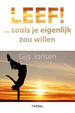 Leef! 9789462722408 Gijs Jansen, Verzenden, Gelezen, Gijs Jansen