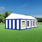 Partytent 4x8 PVC - Classic | Blauw / wit, Partytent, Nieuw, 4 tot 6 meter, 8 meter of meer