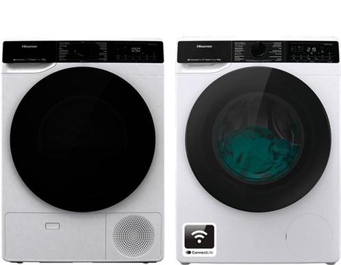 Hisense Wasmachine + Hisense Droger, Witgoed en Apparatuur, Wasmachines