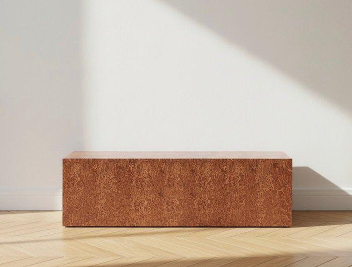 KDLN - Room 8 - Bank - Soft Cube 3 - Knopsedelhout, Antiek en Kunst, Kunst | Designobjecten