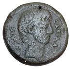 Romeinse Republiek (Imperatoriaal). Octavian with Divus, Postzegels en Munten, Munten | Europa | Niet-Euromunten