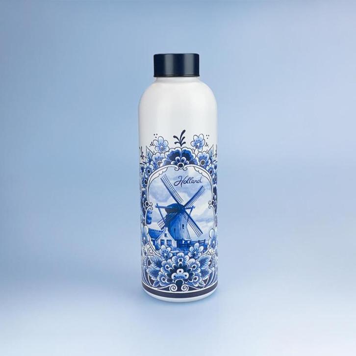Waterfles molen - delftsblauw, Kleding | Heren, Schoenen, Nieuw, Ophalen of Verzenden