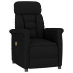 vidaXL Massagestoel van zwart microvezel, Sport en Fitness, Massageproducten, Verzenden, Nieuw
