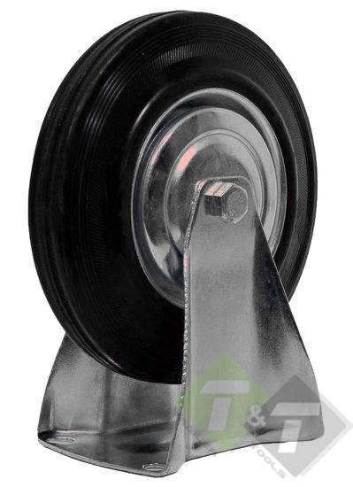 Bokwiel - 125mm Diameter - Draagvermogen Van Ca. 60KG Per Wi, Doe-het-zelf en Verbouw, Zwenkwielen, Nieuw, Ophalen of Verzenden