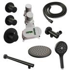 Brauer Black Edition Thermostatische Regendoucheset Inbouw -, Ophalen of Verzenden, Nieuw