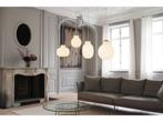 Nordlux Grant 25 - Hanglamp - Opaalglas - Messing, Verzenden, Zo goed als nieuw