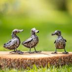 sculptuur, Drie metalen eenden - 100 mm - IJzer - 2022, Antiek en Kunst