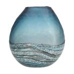 Vaas - Glas - Hand Cut vase, Antiek en Kunst, Kunst | Designobjecten