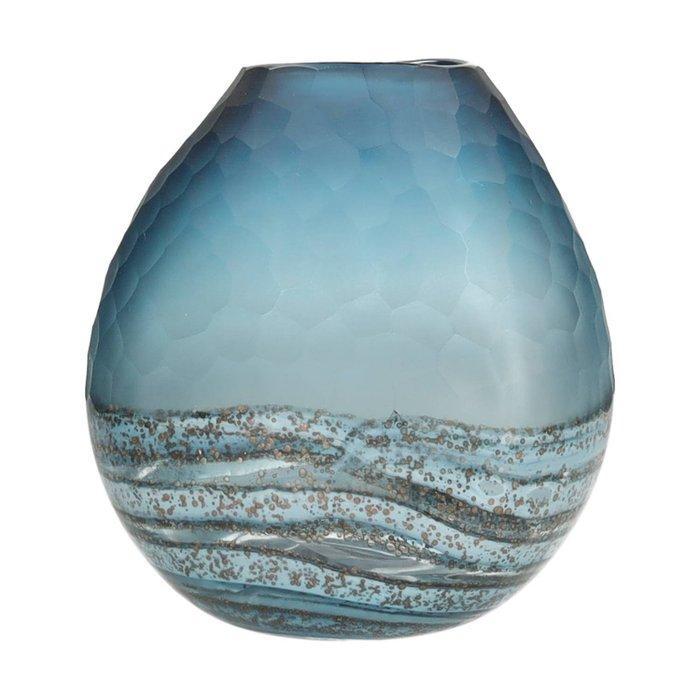 Vaas - Glas - Hand Cut vase, Antiek en Kunst, Kunst | Designobjecten