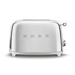 Smeg Broodrooster 2x2 - Steel, Witgoed en Apparatuur, Broodroosters, Verzenden, Nieuw