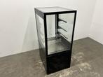 Zwarte Gebaksvitrine Stijlvolle Vitrine voor Taarten, Gebak, Ophalen of Verzenden, Gebruikt, Koelen en Vriezen