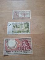Nederland. - 6 Banknotes - Various Dates (Zonder, Postzegels en Munten, Munten | Nederland