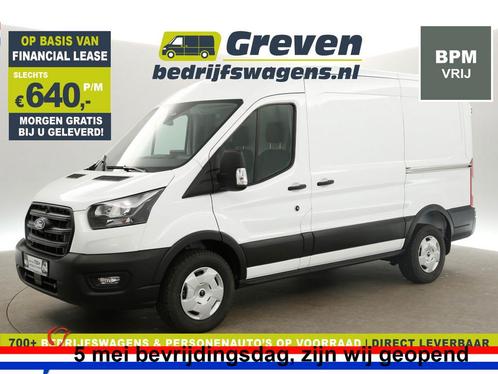 Ford Transit L2H2 NIEUW 165PK BPM Vrij AUT Cam Cruise €640pm, Auto's, Bestelauto's, Automaat, Diesel, Wit, Ford, Verzenden