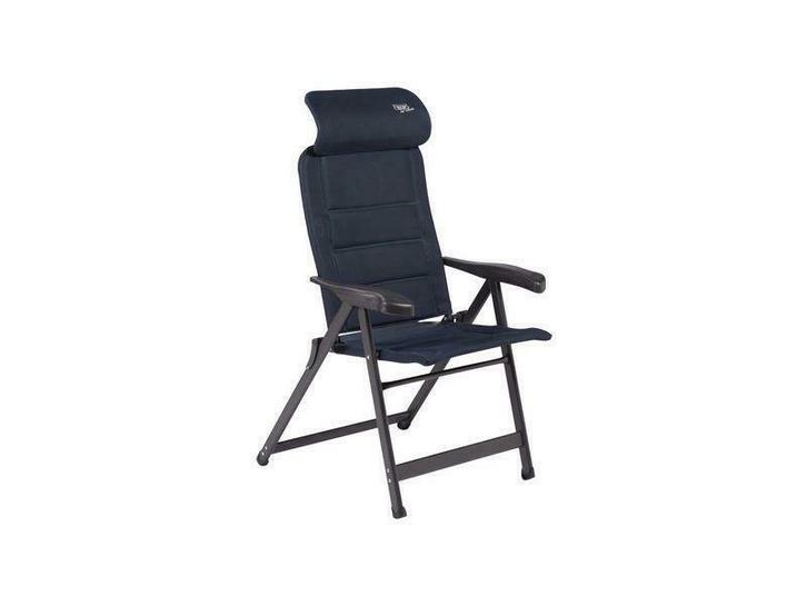 Crespo kampeer standen stoel ap-237 air-deluxe compact blauw, Caravans en Kamperen, Kampeeraccessoires, Nieuw