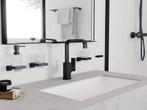 hansgrohe AddStoris tandenborstelhouder Brushed Black Chrome, Huis en Inrichting, Badkamer | Badtextiel en Accessoires, Ophalen of Verzenden