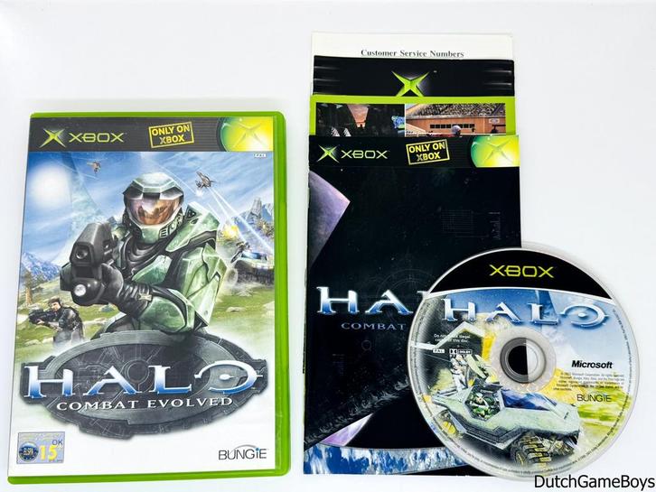 Xbox Classic - Halo - Combat Evolved, Spelcomputers en Games, Games | Xbox Original, Gebruikt, Verzenden