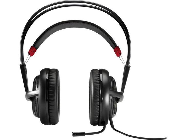 HP OMEN - Headset - Uitschuifbare microfoon - Zwart/Rood, Huis en Inrichting, Woonaccessoires | Overige, Zo goed als nieuw, Verzenden